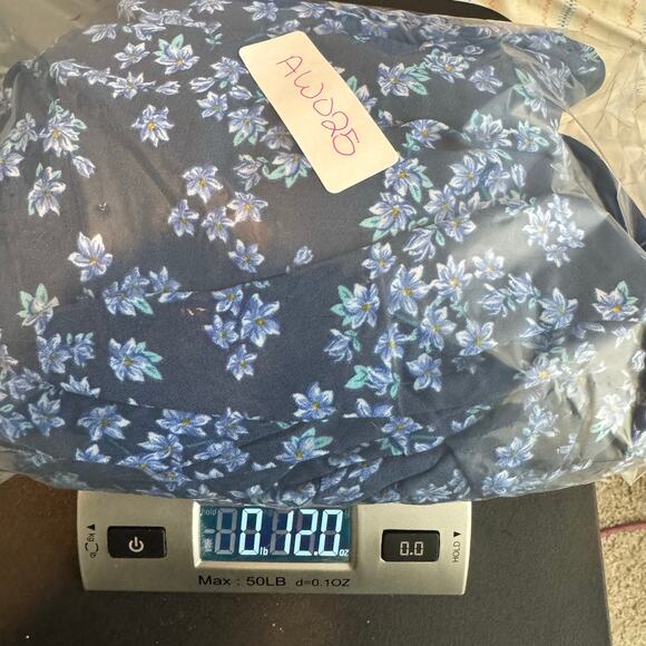 Draper James RSVP 2X Blue Floral  Bodysuit NWT $58 V-Neck Plus Size - Picture 10 of 10